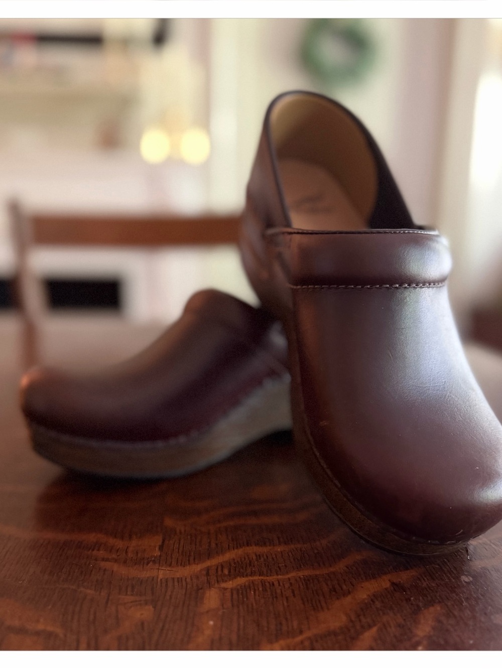 Dansko Professional Women’s 36 / women’s 6 Brown Leather Slip-Ons